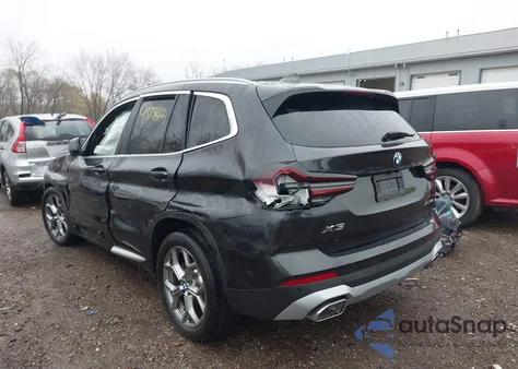 2024 BMW X3 xDrive30I из США, поврежденный, VIN 5UX53DP0XR9W64582
